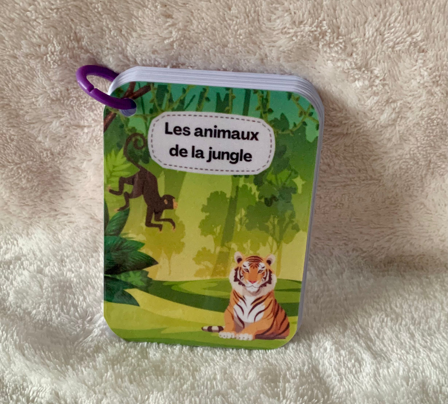 Imagier des animaux de la jungle