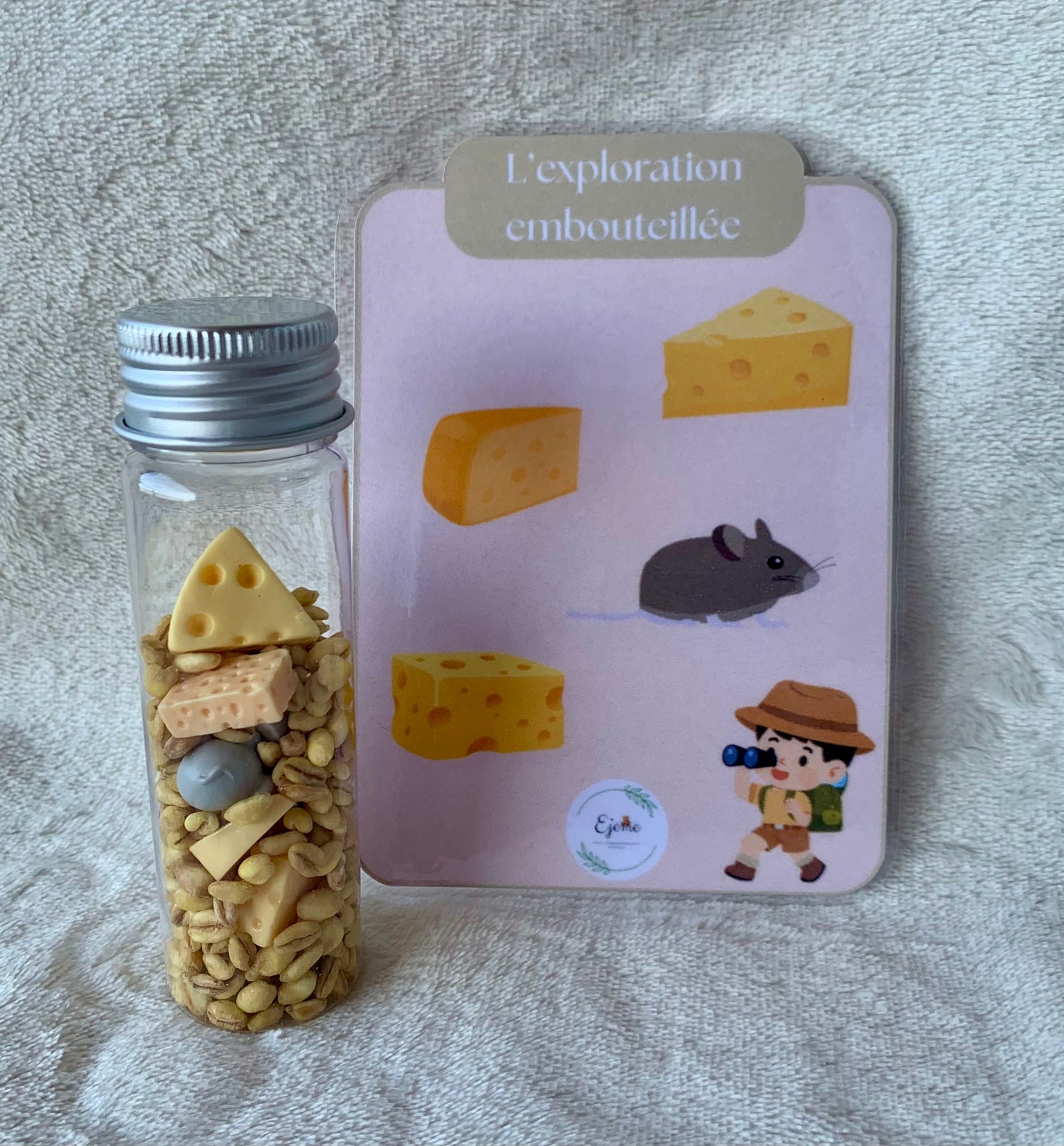 Bouteille cherche et trouve : Fromage