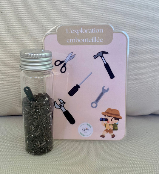 Bouteille cherche et trouve : Bricolage