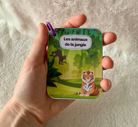 Imagier des animaux de la jungle