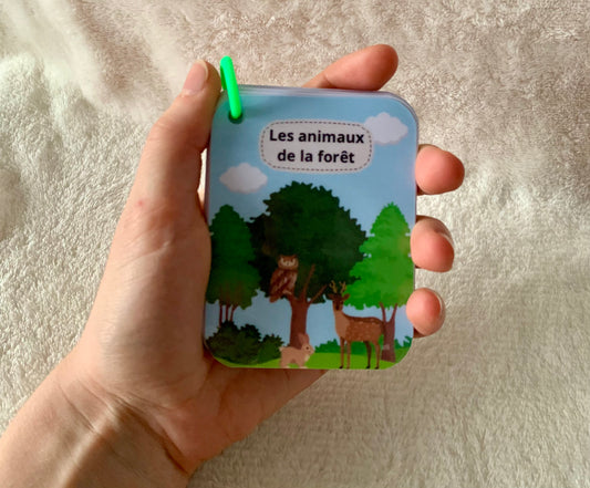 Imagier des animaux de la forêt